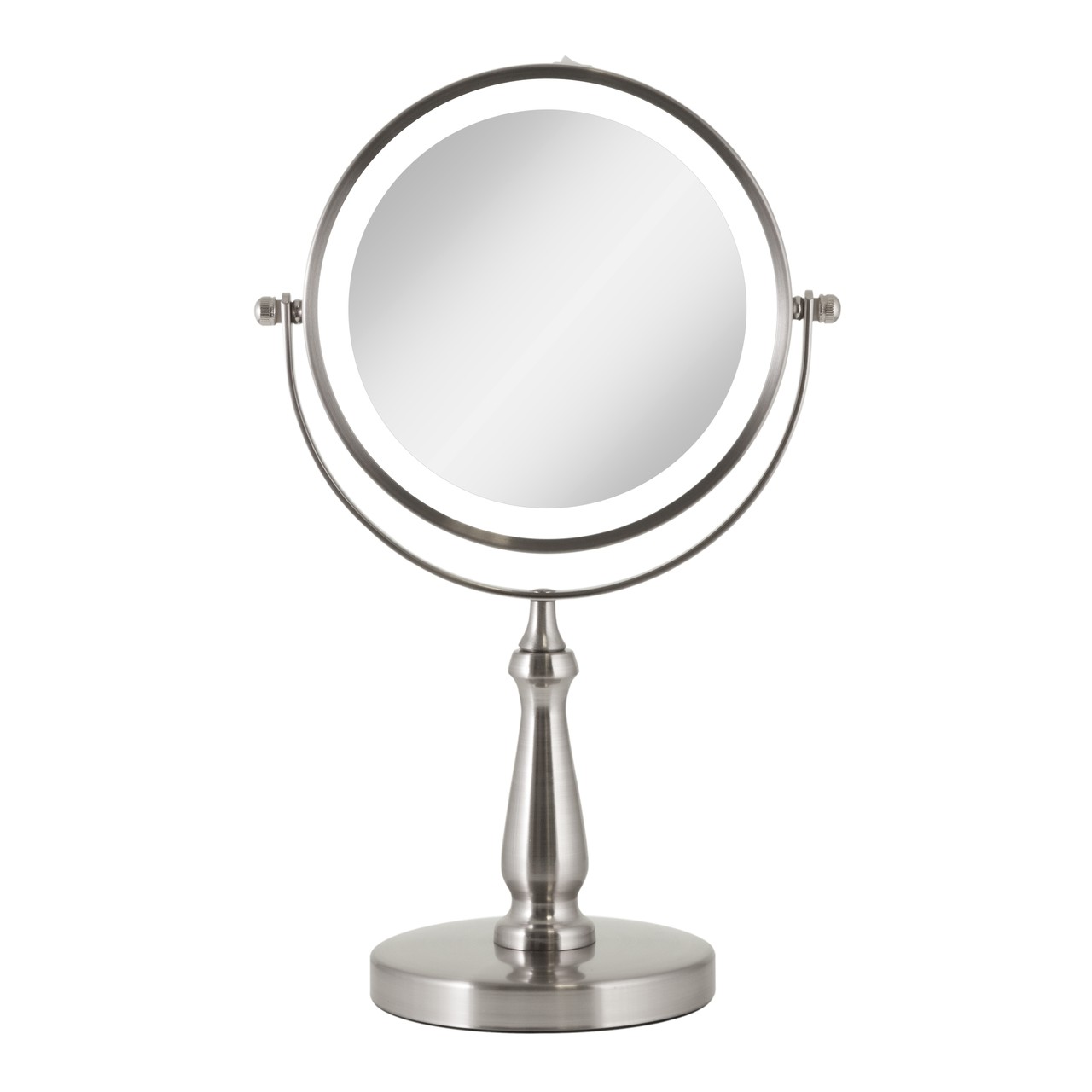 Zadro LED Lighted Dual Sided Vanity Mirror 1X/8X