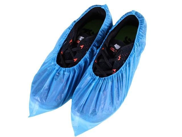 100 Disposable Shoe Covers Waterproof Overshoes Protector Zapatos Desechables 