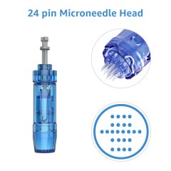 SkinAct Microneedling Replacement Cartridges 24 Needles | 10 Pack